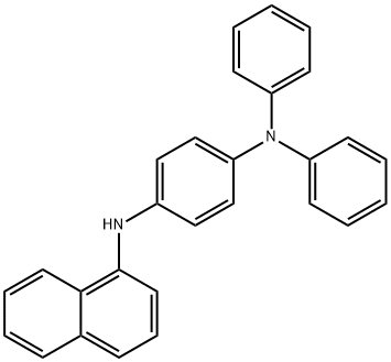 1,4-BenzenediaMine,N4-1-naphthalenyl-N1,N1-diphenyl, 880800-17-9, 结构式