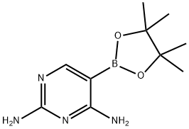 5-(4,4,5,5-四甲基-1,3,2-二氧杂硼烷-2-基)嘧啶-2,4-二胺