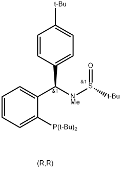 [S(R)]-N-[(R)-(4-tert-Butyl)[2-(di-tert-butylphosphino)phenyl]methyl]-N,2-dimethyl-2-propanesulfinamide