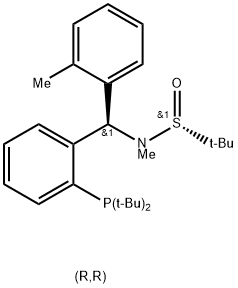 [S(R)]-N-[(R)-[2-(二叔丁基膦)(2-甲苯)]甲基]-N-甲基-2-叔丁基亚磺酰胺