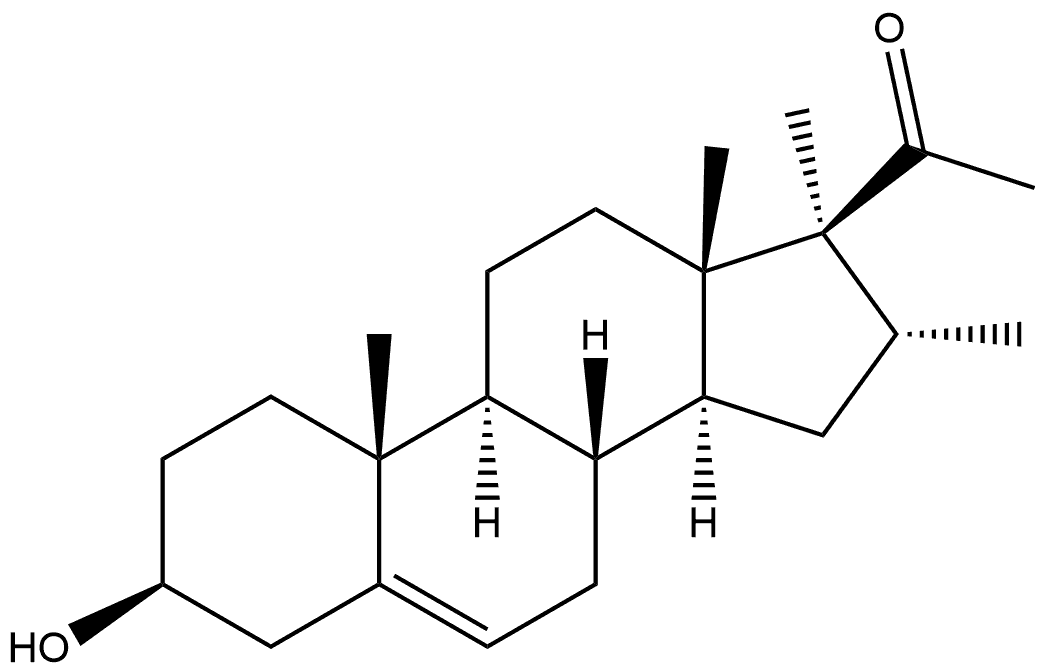 Pregn-5-en-20-one, 3-hydroxy-16,17-dimethyl-, (3β,16α)- (9CI)|