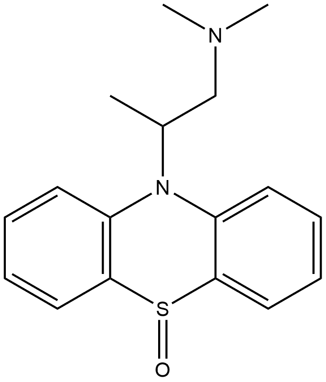异丙嗪杂质 结构式