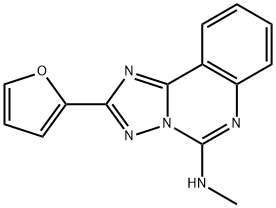 [1,2,4]Triazolo[1,5-c]quinazolin-5-amine, 2-(2-furanyl)-N-methyl-|