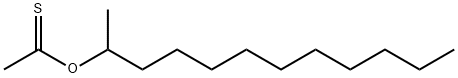 Ethanethioic acid, S-dodecyl ester Struktur