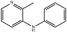 3-Pyridinamine, 2-methyl-N-phenyl- Struktur