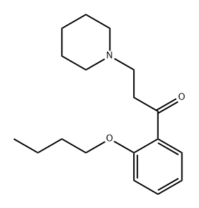 1-Propanone, 1-(2-butoxyphenyl)-3-(1-piperidinyl)-|达克罗宁杂质14