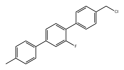1,1':4',1''-Terphenyl, 4-(chloromethyl)-2'-fluoro-4''-methyl-|