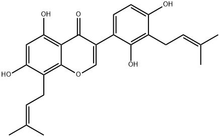 2'-Hydroxyisolupalbigenin Struktur