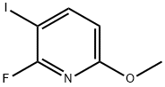 Pyridine, 2-fluoro-3-iodo-6-methoxy- Struktur