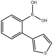 2-(3-Thienyl)phenylboronic acid Struktur