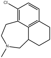 Naphth[1,8-cd]azepine, 5-chloro-1,2,3,4,8,9,10,10a-octahydro-2-methyl-|化合物 T34420