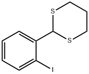 1,3-Dithiane, 2-(2-iodophenyl)- Struktur