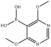 Boronic acid, B-(4,6-dimethoxy-5-pyrimidinyl)- Structure