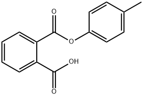 1,2-Benzenedicarboxylic acid, 1-(4-methylphenyl) ester Structure