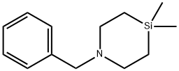 1-Aza-4-silacyclohexane, 4,4-dimethyl-1-(phenylmethyl)-