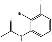 Acetamide, N-(2-bromo-3-fluorophenyl)- Struktur