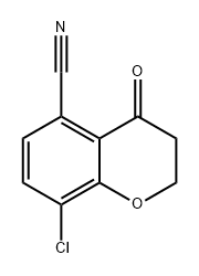 8-chloro-4-oxochroman-5-carbonitrile|