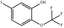 5-Iodo-2-(trifluoromethoxy)phenol Structure