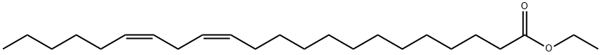 Ethyl 13(Z),16(Z)-docosadienoate Structure