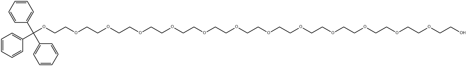 TRT-PEG13-OH Structure