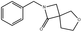 6-Oxa-2-azaspiro[3.4]octan-1-one, 2-(phenylmethyl)- Struktur