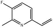 3-Fluoro-2-methyl-6-vinylpyridine Struktur