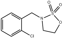 1,2,3-Oxathiazolidine, 3-[(2-chlorophenyl)methyl]-, 2,2-dioxide