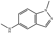 N,1-Dimethyl-1H-indazol-5-amine Structure
