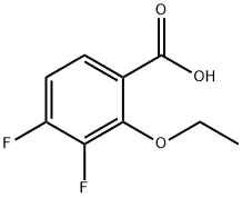 2-Ethoxy-3,4-difluorobenzoic acid Structure