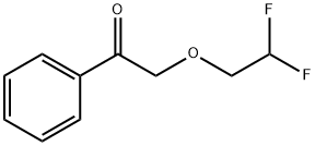 2-(2,2-Difluoroethoxy)acetophenone Struktur