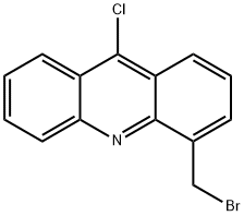Acridine, 4-(bromomethyl)-9-chloro- Struktur