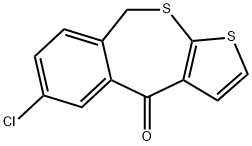 Thieno[2,3-c][2]benzothiepin-4(9H)-one, 6-chloro-|