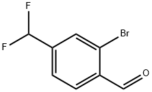 2-Bromo-4-(difluoromethyl)benzaldehyde Structure