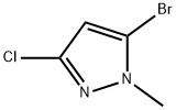 1H-Pyrazole, 5-bromo-3-chloro-1-methyl-|5-溴-3-氯-1-甲基-1H-吡唑