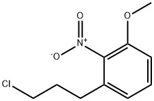 3-(3-Chloropropyl)-2-nitroanisole Structure