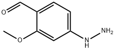 Benzaldehyde, 4-hydrazinyl-2-methoxy- Struktur