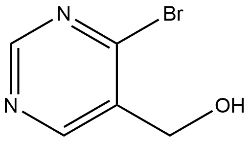 4-Bromo-5-pyrimidinemethanol Structure