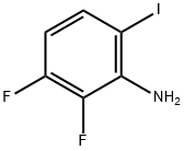 Benzenamine, 2,3-difluoro-6-iodo- Struktur