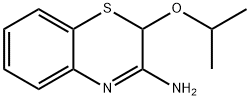 2H-1,4-Benzothiazin-3-amine, 2-(1-methylethoxy)- Structure