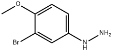 Hydrazine, (3-bromo-4-methoxyphenyl)- Struktur