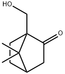 Bicyclo[2.2.1]heptan-2-one, 1-(hydroxymethyl)-7,7-dimethyl- Struktur