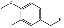 3-Iodo-4-methoxybenzyl bromide Struktur