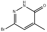 3(2H)-Pyridazinone, 6-bromo-4-methyl- Structure