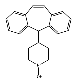 Piperidine, 4-(5H-dibenzo[a,d]cyclohepten-5-ylidene)-1-hydroxy-|赛庚啶杂质7