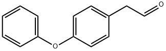 Benzeneacetaldehyde, 4-phenoxy- Struktur