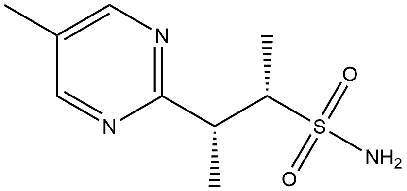 2-Pyrimidineethanesulfonamide, α,β,5-trimethyl-, (αS,βR)-|