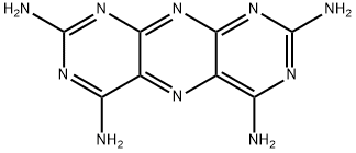 Pyrimido[5,4-g]pteridine-2,4,6,8-tetramine Struktur