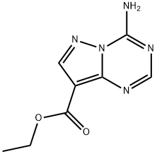 ethyl 4-aminopyrazolo[1,5-a][1,3,5]triazine-8-carboxylat e Structure