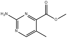 2-氨基-5-甲基嘧啶-4-甲酸甲酯, 2091964-93-9, 结构式