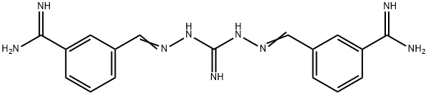 Carbonimidic dihydrazide, bis[[3-(aminoiminomethyl)phenyl]methylene]- (9CI)|化合物 CGP 40215